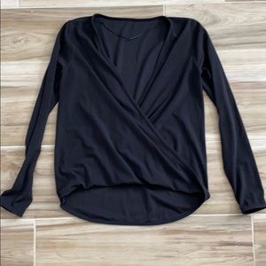 Lululemon deep-v long sleeve top